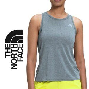 The North Face Women's Sleeveless Tank Top Shirt, Pale Blue, Size M